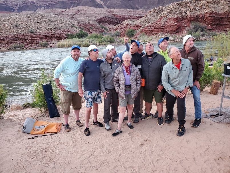 Funny group shot