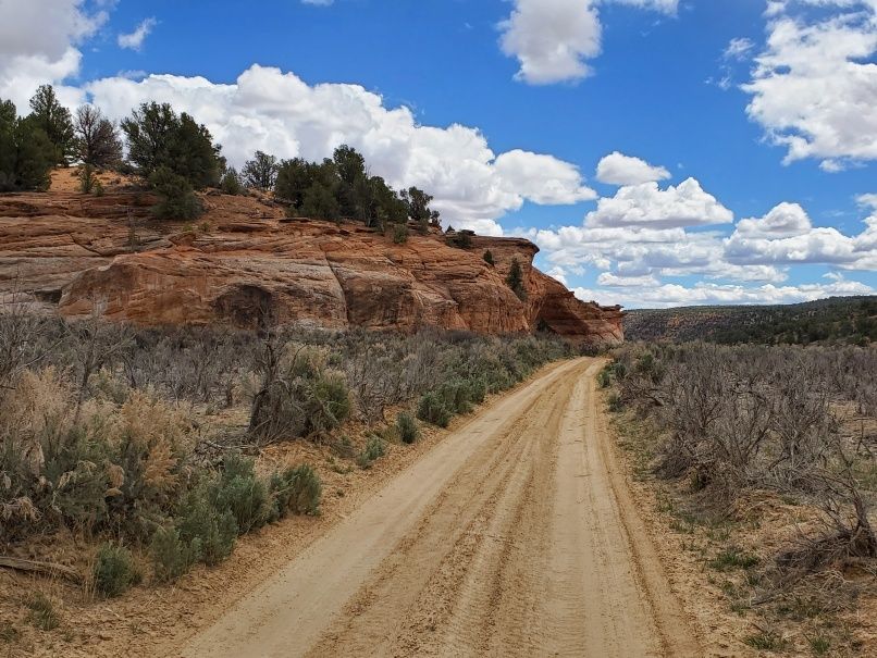 Good dirt road