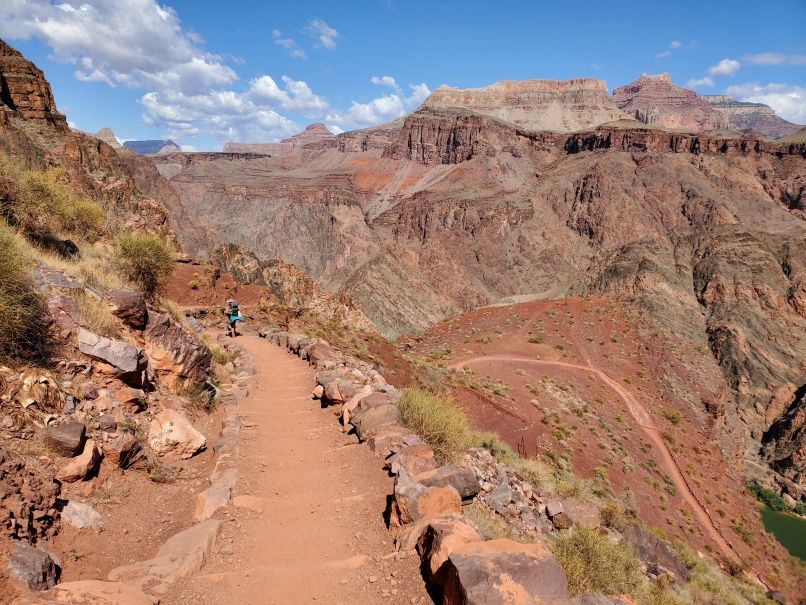 Descending to the River So. Kaibab