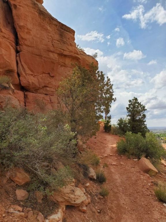 Squaw Trail ascending